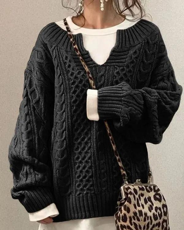 Timeless Vintage Style Sweater