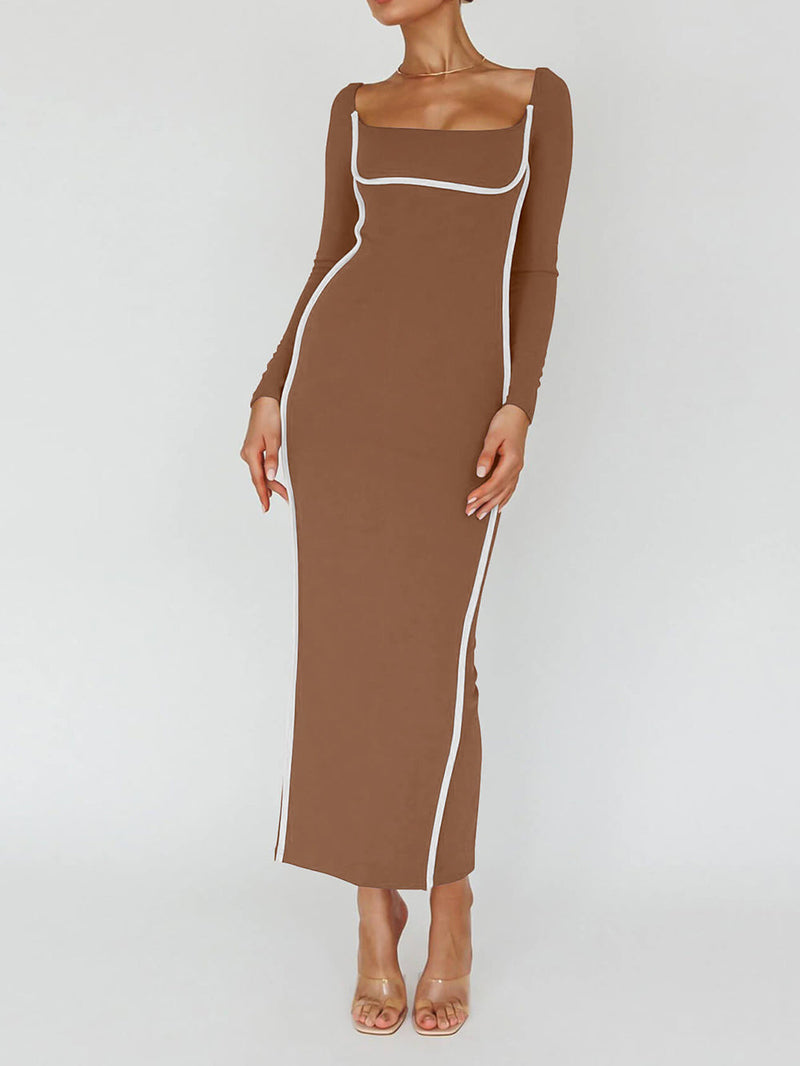 A-list Glam Maxi Dress