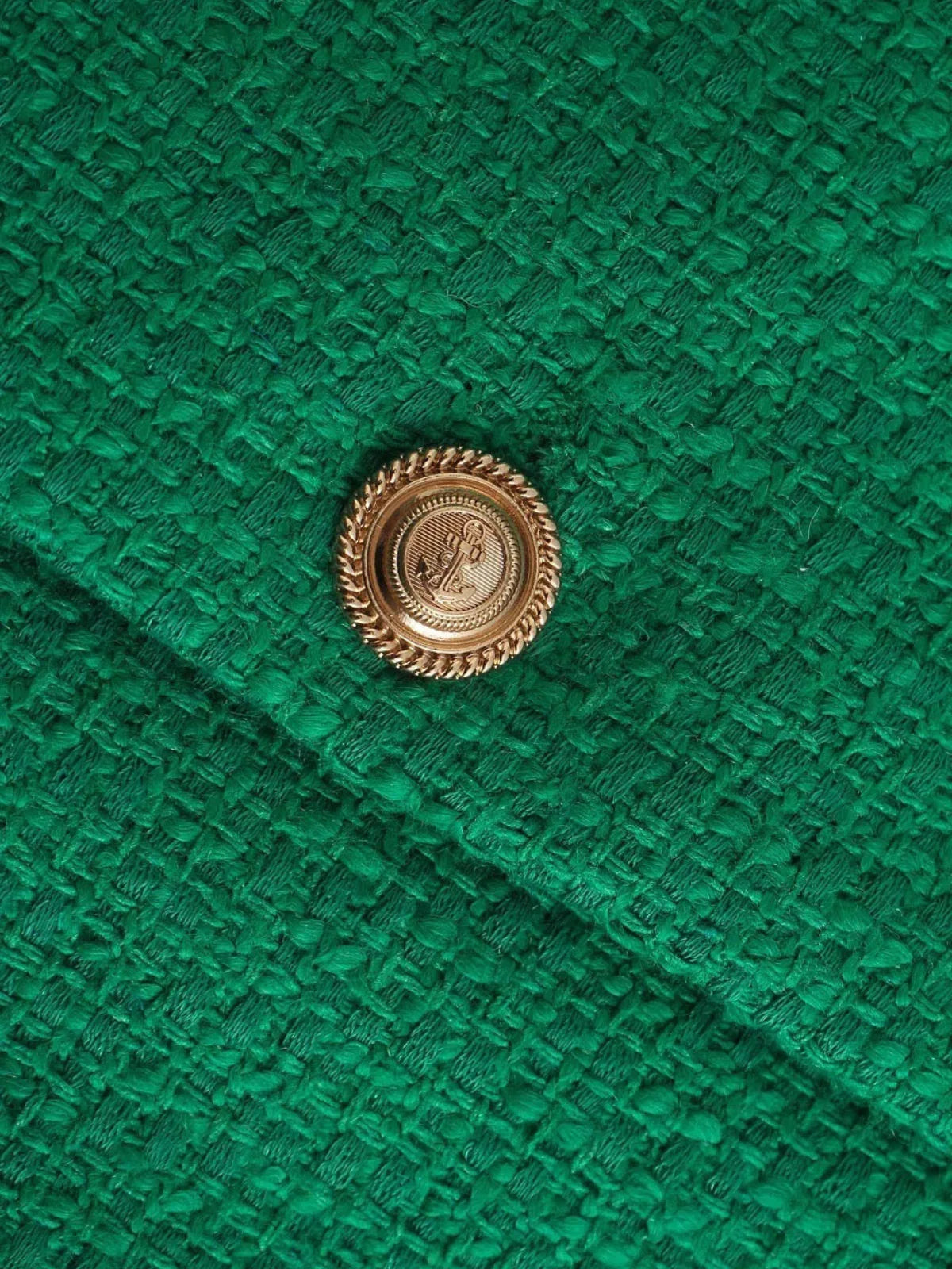 Classic Style Green Cardigan