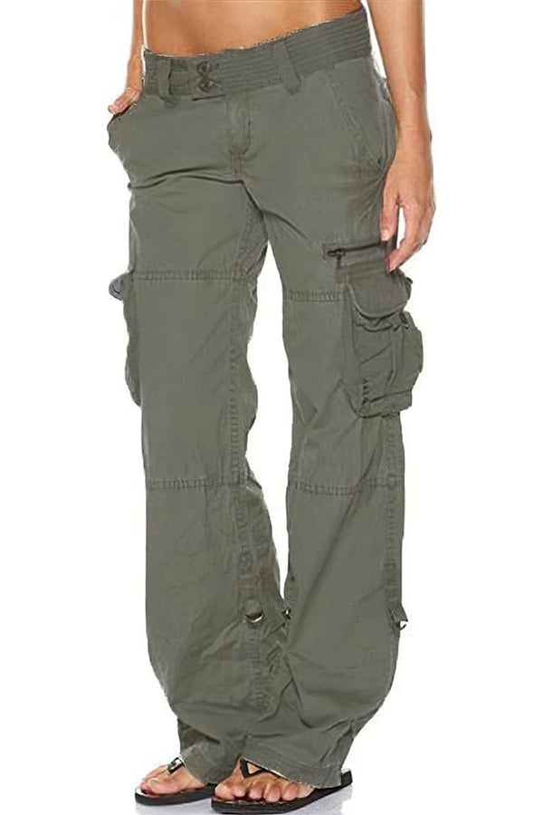 Tactical Active Loose Multi-pockets Cargo Pants