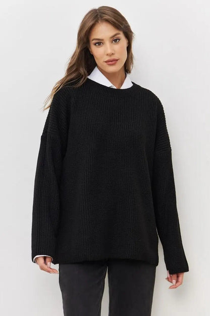 Crew Neck Loose Sweater
