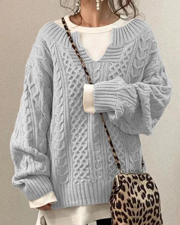 Gracefully Designed Sweater