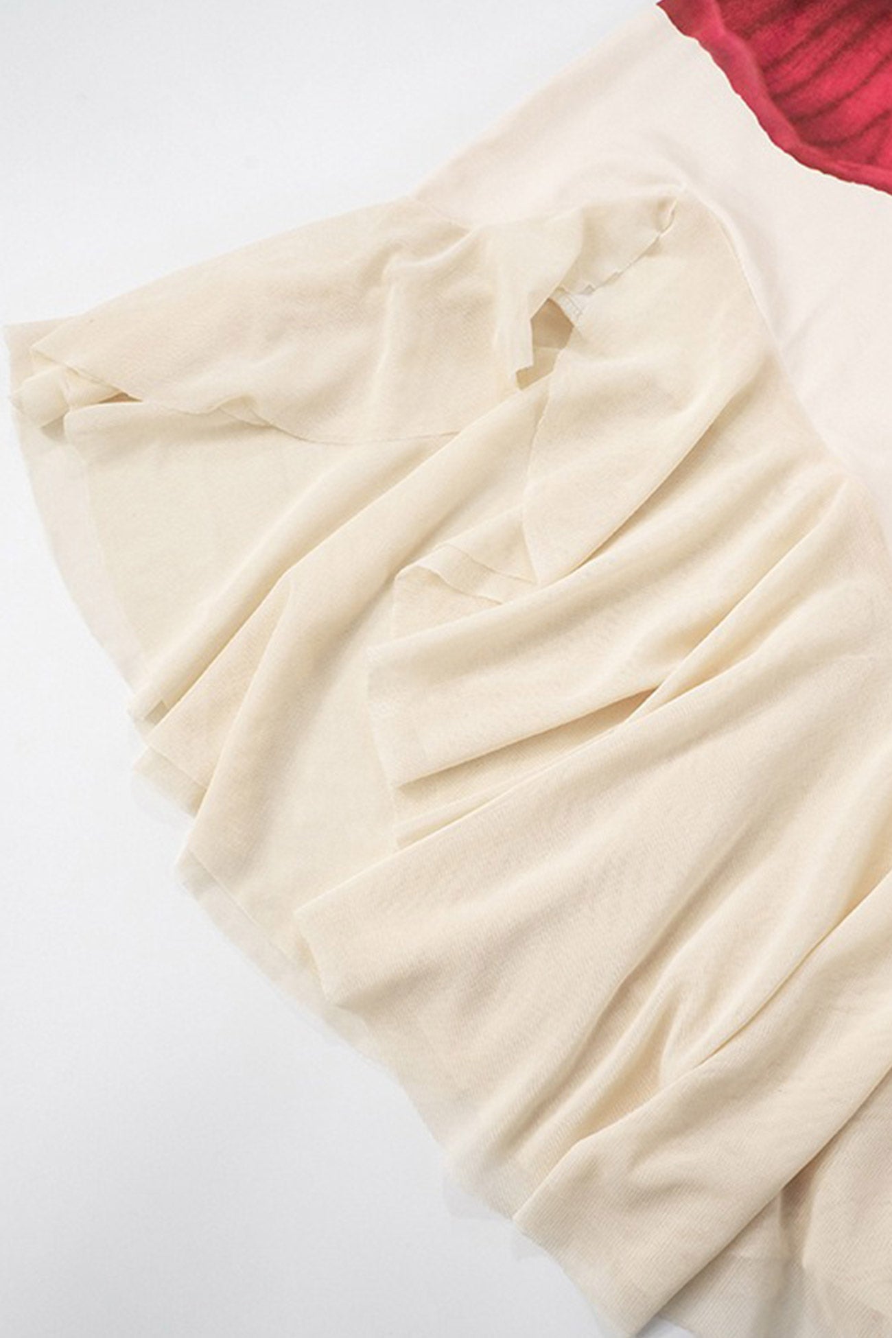 Slop Shoulder Ruffle Mini Dress