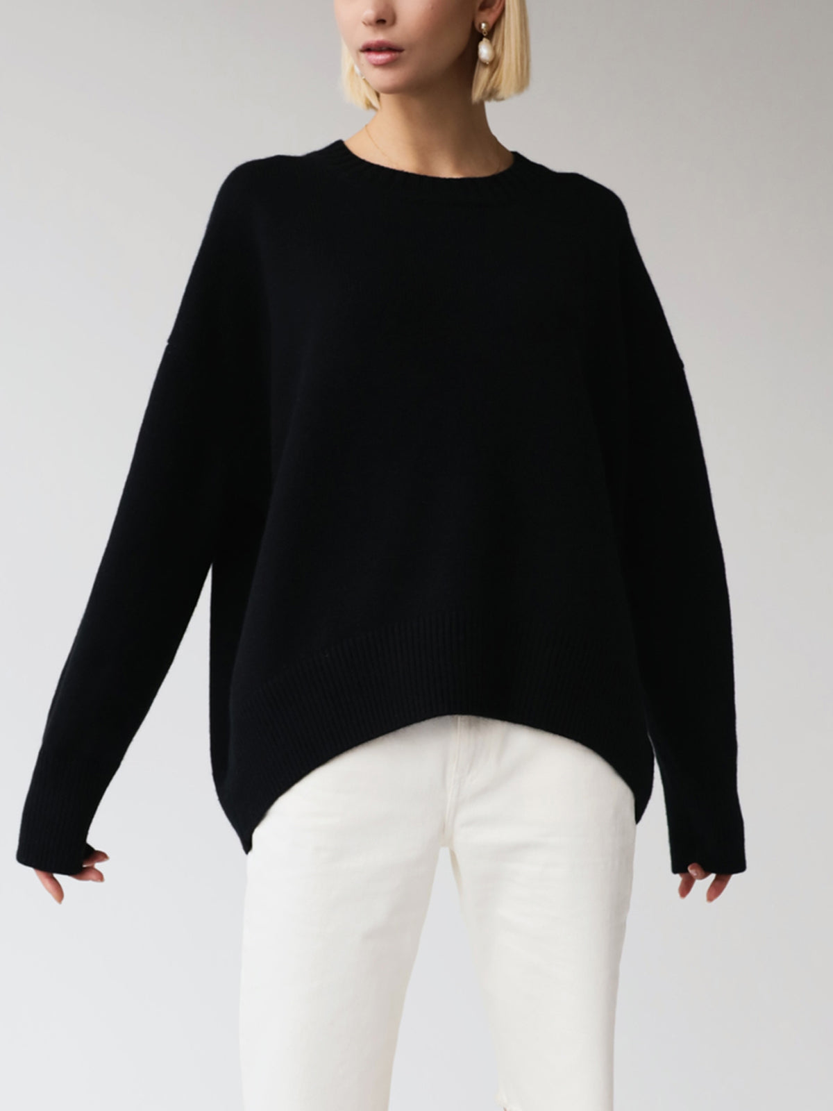 Gracefully Designed Sweater