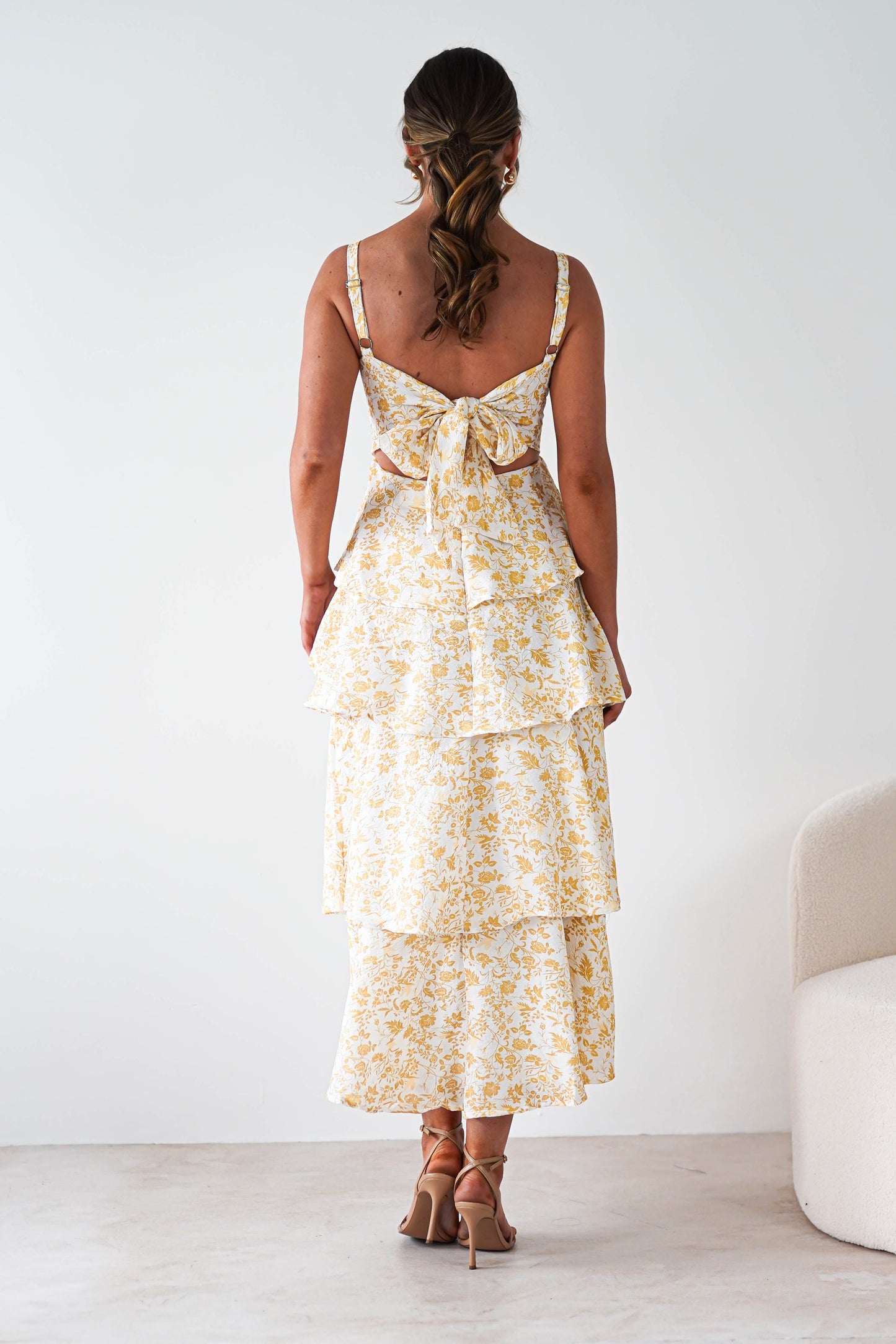 Solaramist™ Ruffle Midi Dress — Step Into Irresistible Confidence That Commands Every Eye