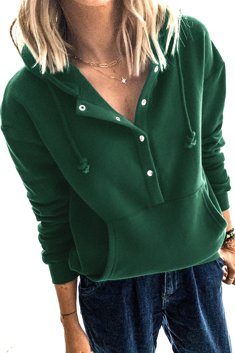 Patchwork Hooded Collar Hoodies(5 Colors)
