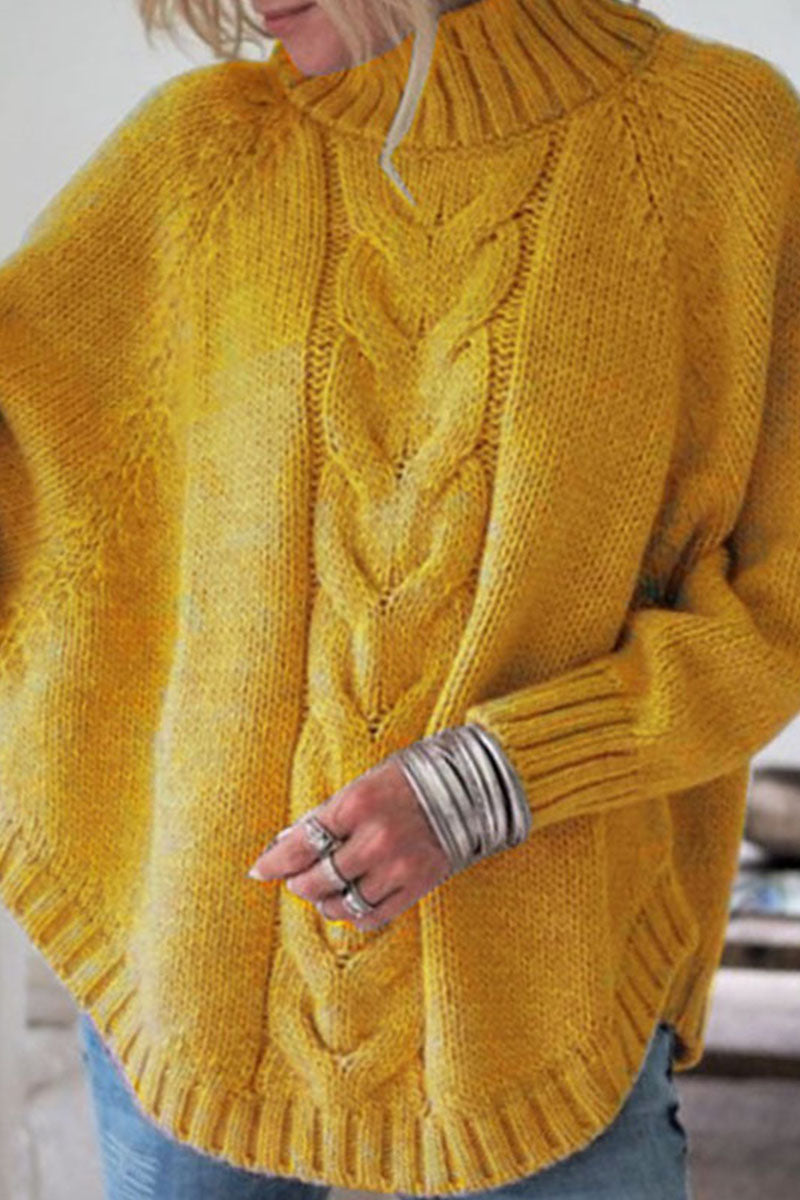 Sweet Turtleneck Sweaters(6 Colors)