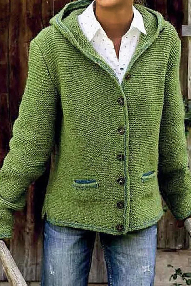 Street Hooded Collar Sweaters(5 Colors)