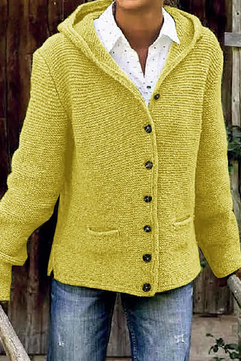 Street Hooded Collar Sweaters(5 Colors)
