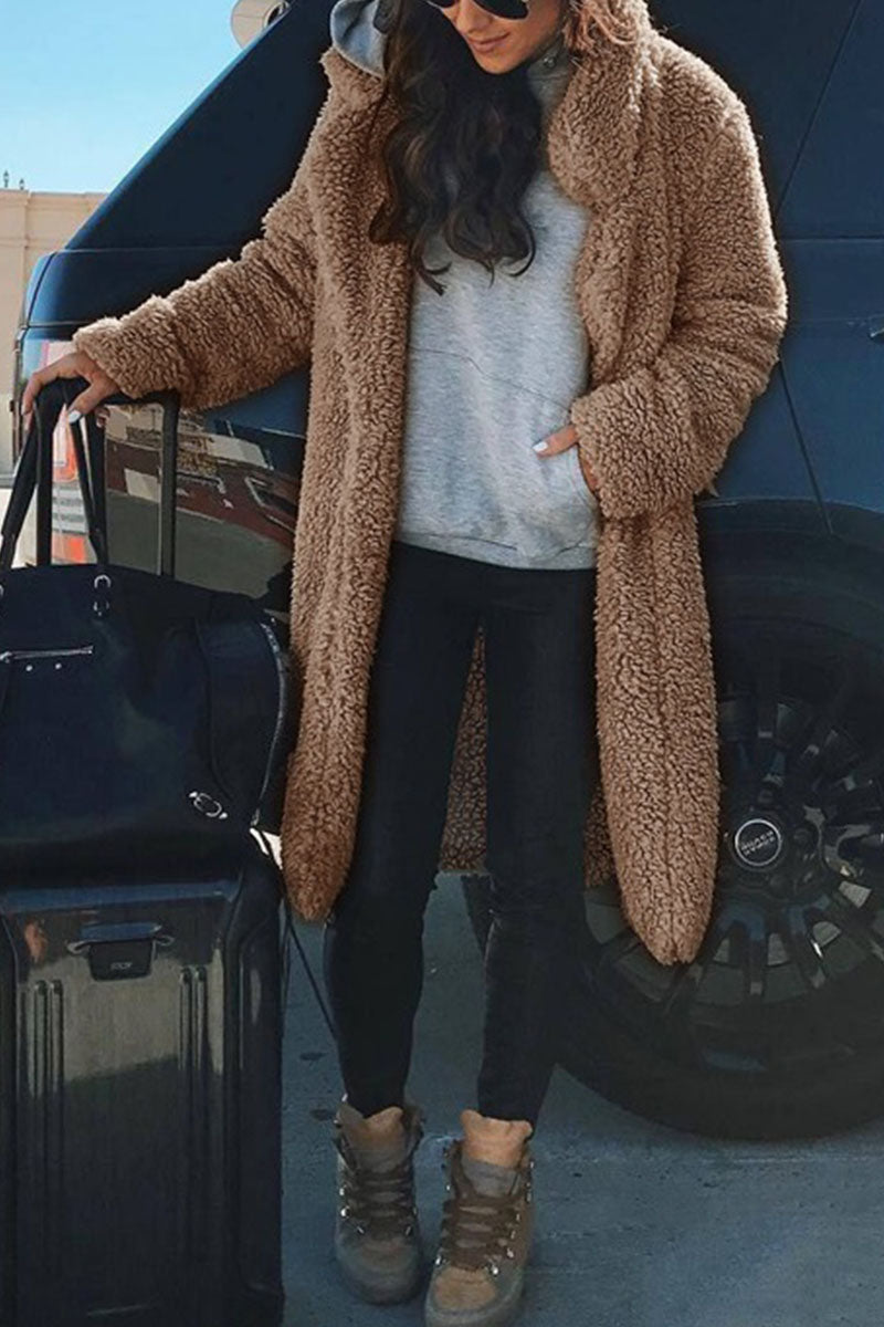 Cardigan Shirt Collar Outerwear
