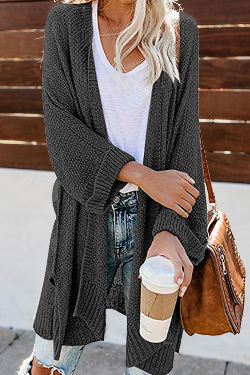 Hollowed Out Sweater Cardigans(10 Colors)