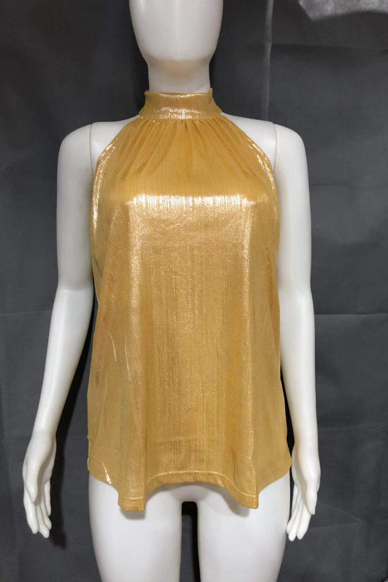 Hollowed Out Zipper T-shirts(3 Colors)