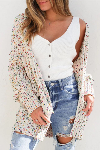 Patchwork Pocket Tops Sweater(7 Colors)