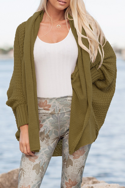 Patchwork Basic Outerwear Sweater