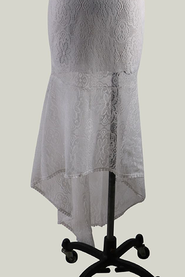Hollowed Out Backless Strapless Short Sleeve Two Pieces(3 Colors)