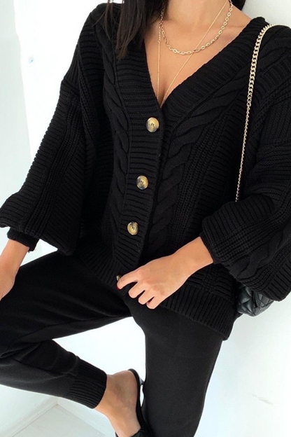 Patchwork V Neck Long Sleeve Two Pieces
