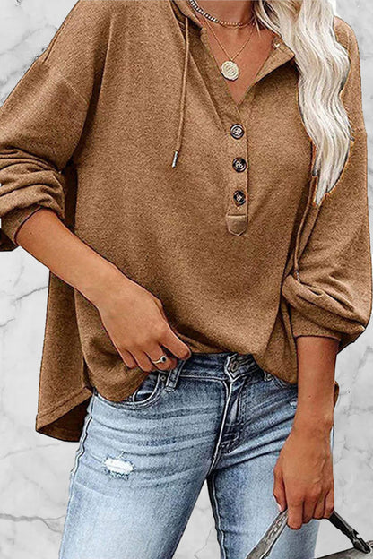 Frenulum V Neck Hoodies(11 Colors)