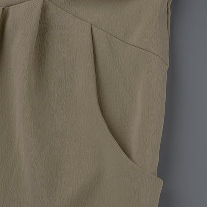 Split Joint Square Collar Loose Jumpsuits(13 Colors)
