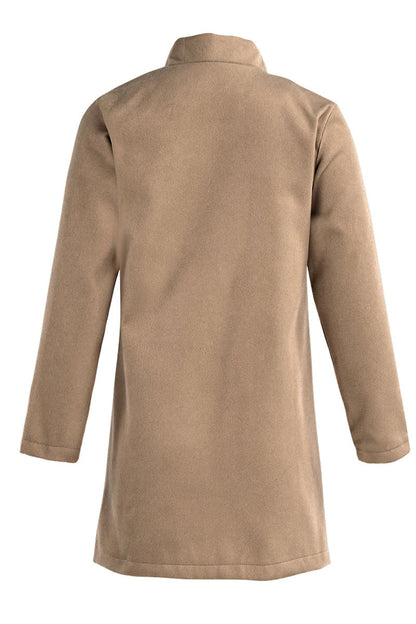 And Stylish Commuter Stand Collar Coat(6 Colors)