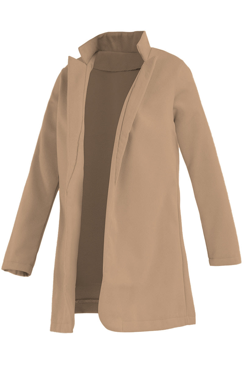 And Stylish Commuter Stand Collar Coat(6 Colors)