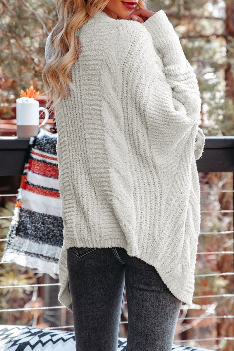 Color V Neck Cardigans(5 Colors)