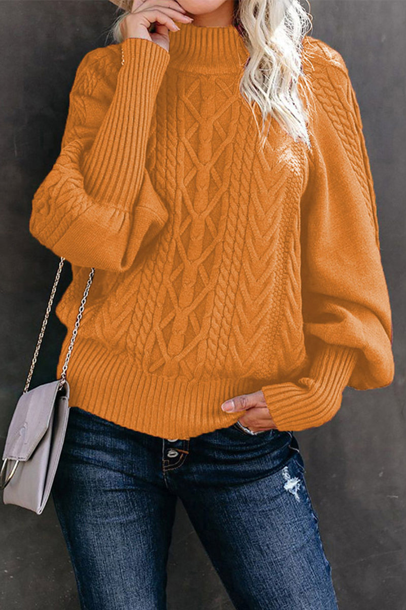 Color Half a Turtleneck Sweaters(13 Colors)