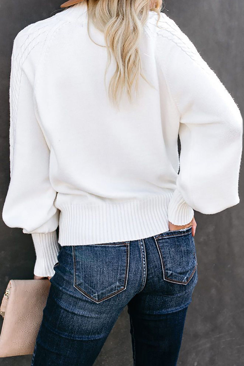 Color Half a Turtleneck Sweaters(13 Colors)