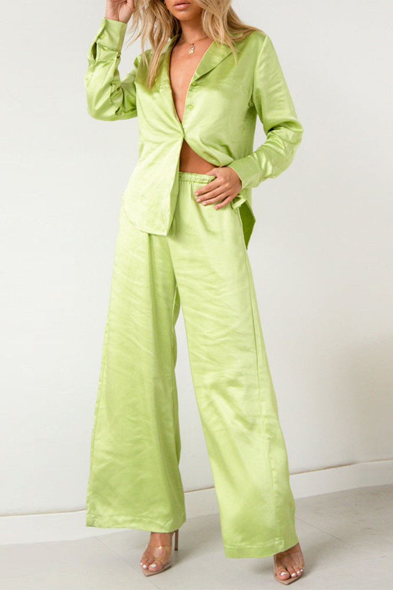 Street Patchwork Turndown Collar Long Sleeve Two Pieces