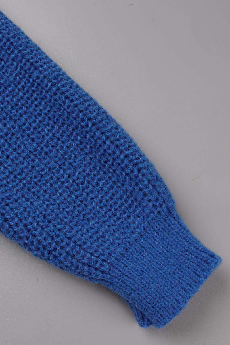 Slit V Neck Sweaters(7 Colors)