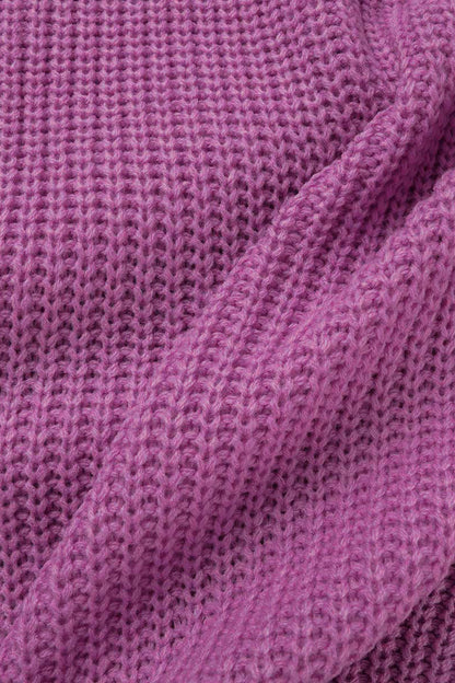 Slit V Neck Sweaters(7 Colors)