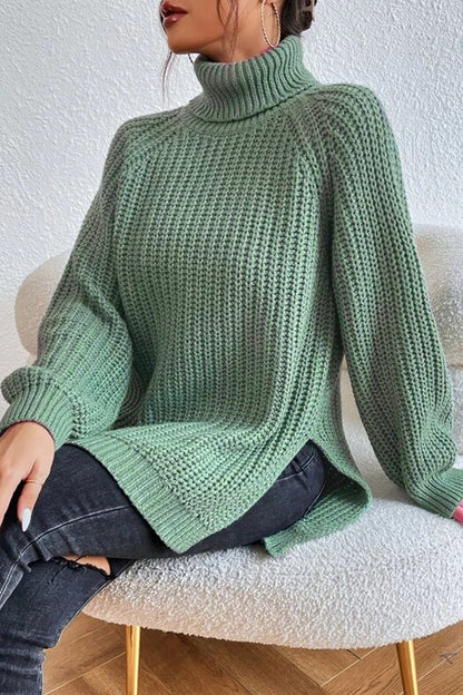 Basic Turtleneck Sweaters(5 Colors)