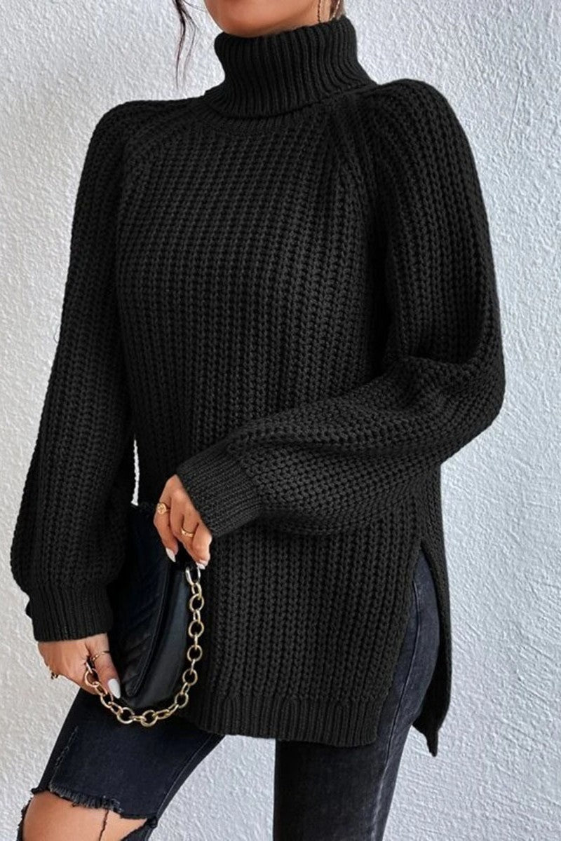 Basic Turtleneck Sweaters(5 Colors)