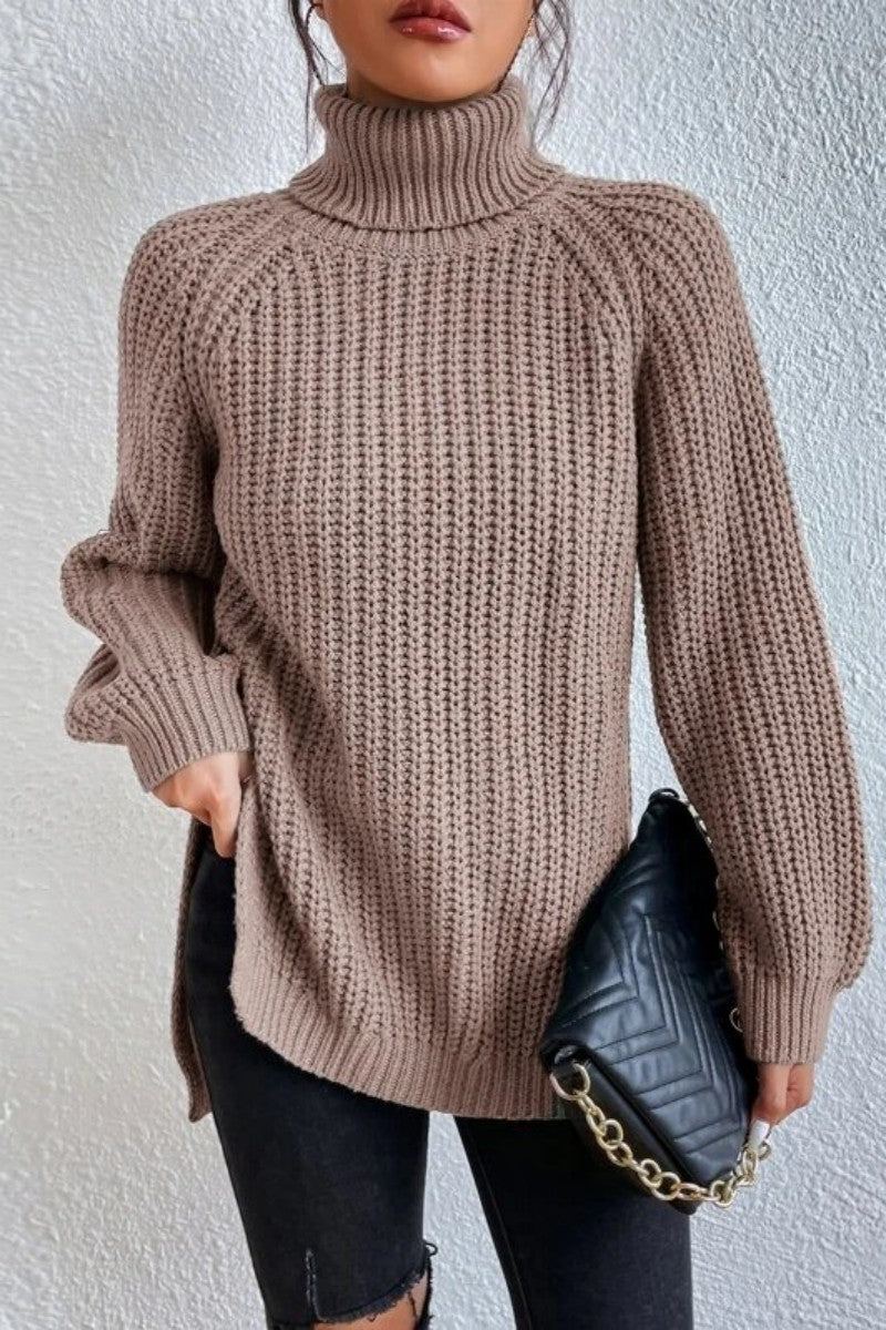 Basic Turtleneck Sweaters(5 Colors)