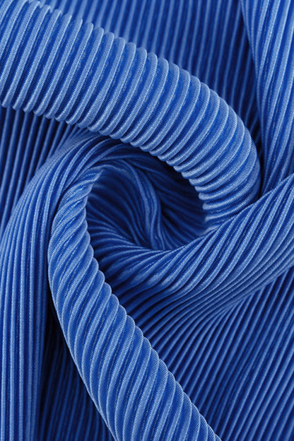 Fold Half a Turtleneck Short Sleeve Two Pieces