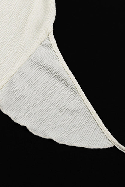 Frenulum Backless Halter Sleeveless Two Pieces