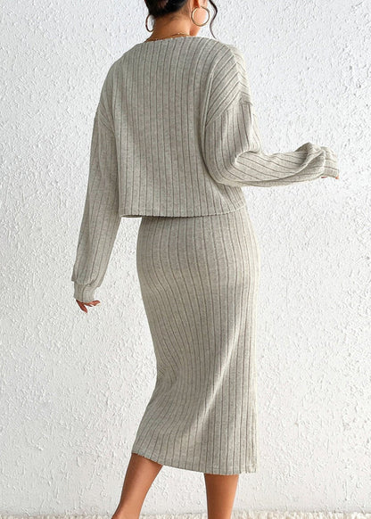 Knit Two-piece Set