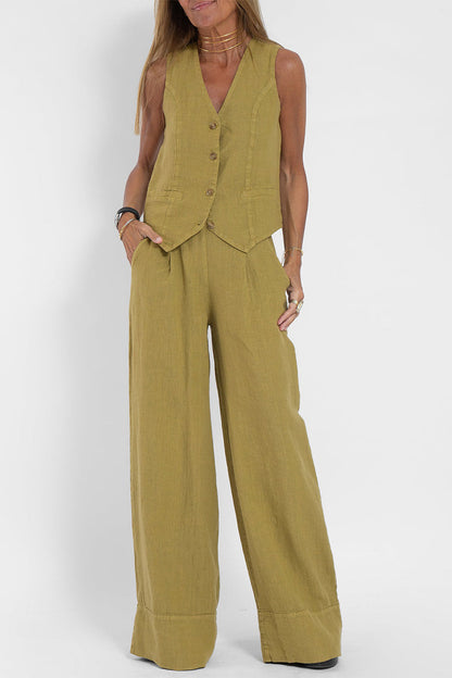 Beading V Neck Sleeveless Two Pieces