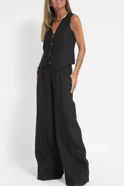 Beading V Neck Sleeveless Two Pieces