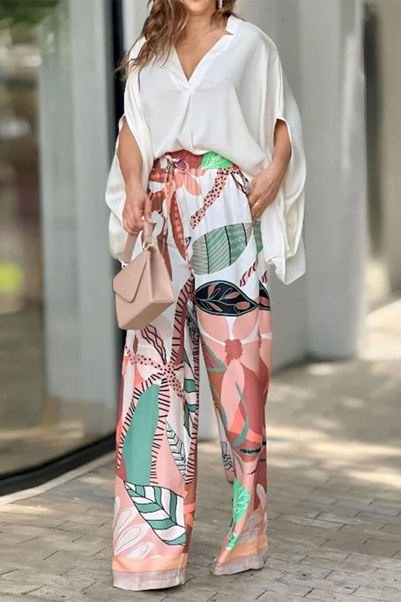 Celebrities Fold V Neck Two Pieces