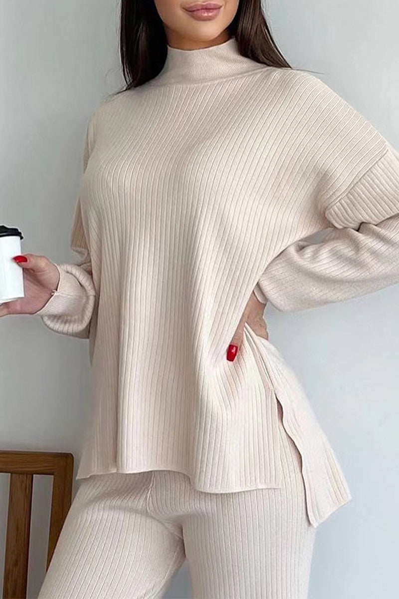 Simplicity Turtleneck Long Sleeve Two Pieces