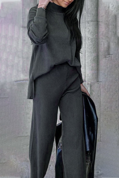 Simplicity Turtleneck Long Sleeve Two Pieces