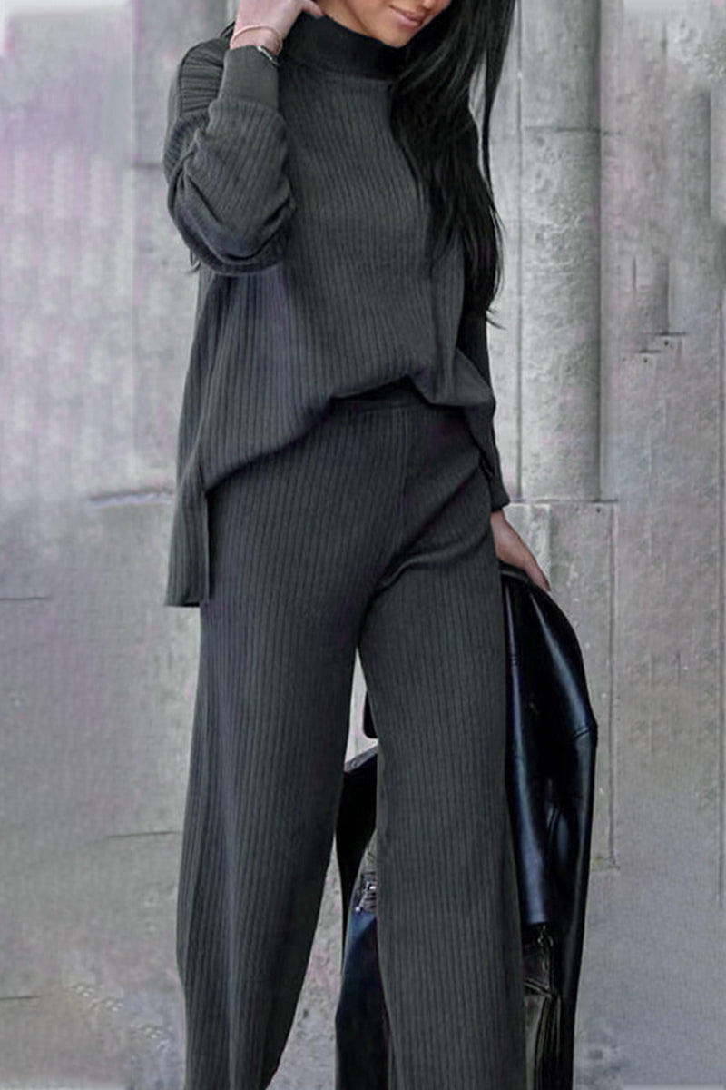 Simplicity Turtleneck Long Sleeve Two Pieces