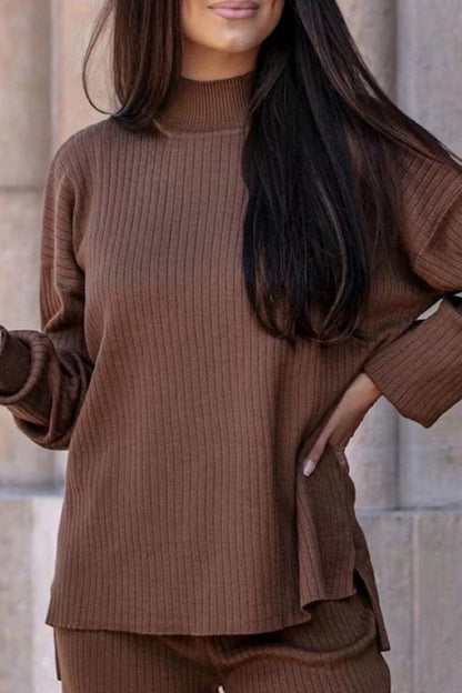 Simplicity Turtleneck Long Sleeve Two Pieces