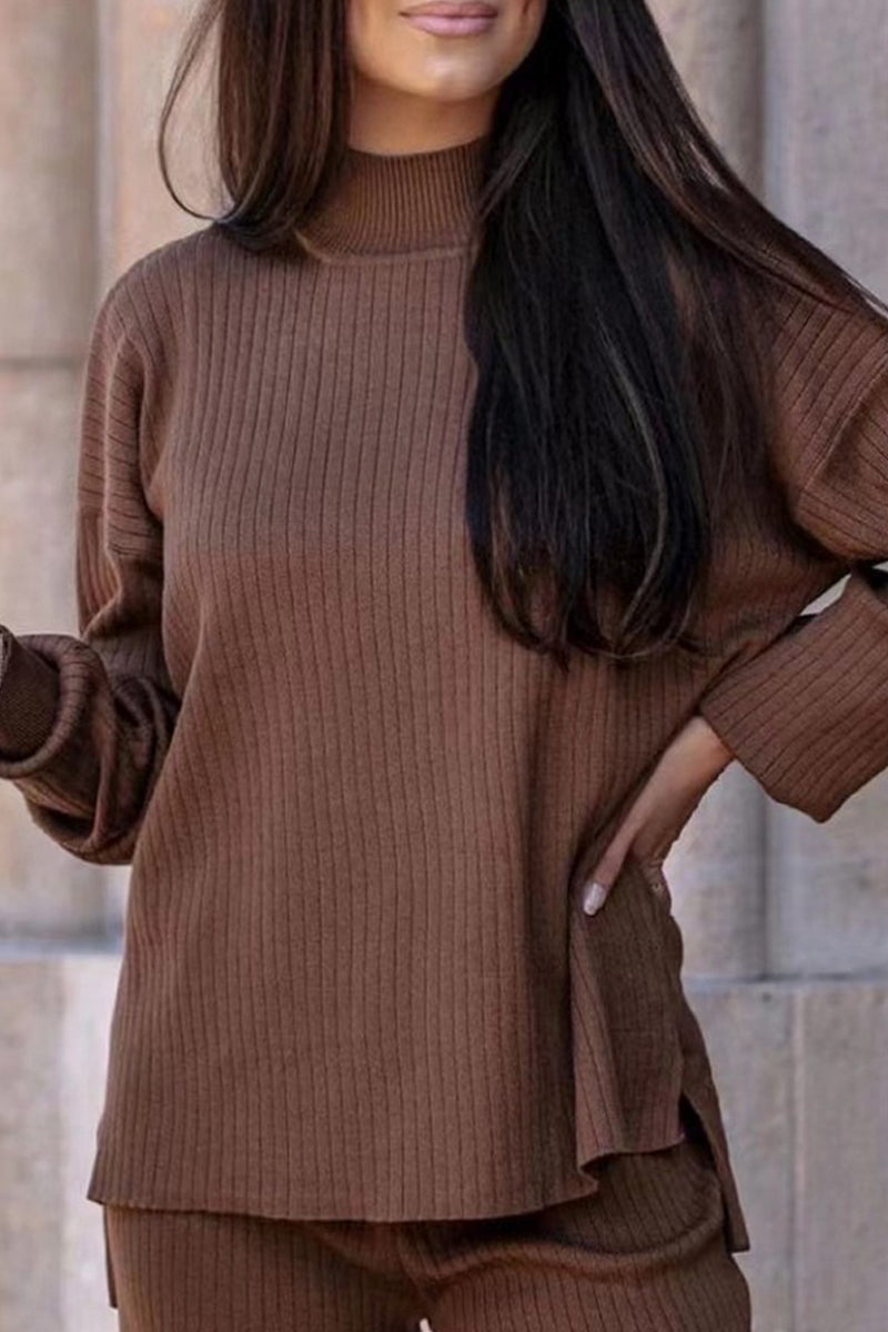 Simplicity Turtleneck Long Sleeve Two Pieces