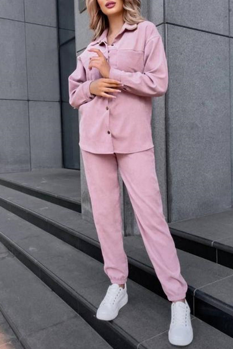Simplicity Make Old Pocket Turndown Collar Long Sleeve Two Pieces