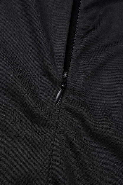 Patchwork O Neck Regular Jumpsuits