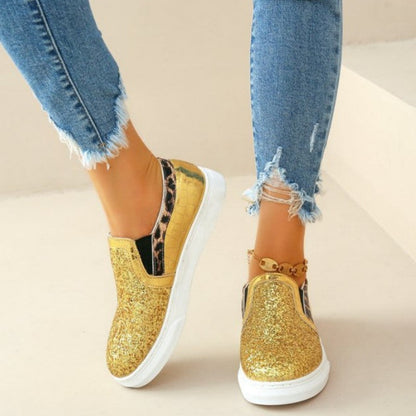 Patchwork Round Comfortable Out Door Flats Shoes