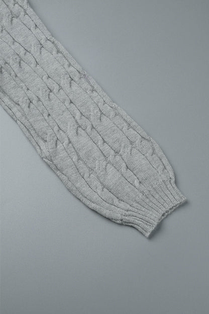 Hollowed Out Patchwork Turtleneck Sweaters(7 Colors)