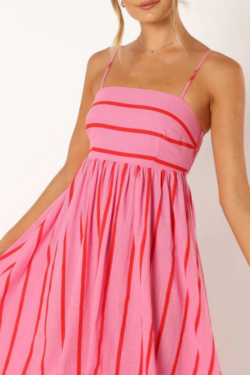 Striped Maxi Dress