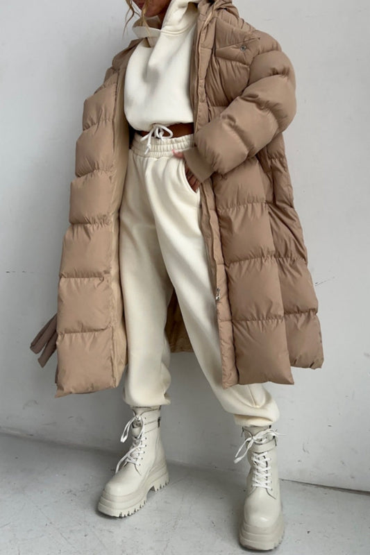 Cardigan Hooded Collar Outerwear